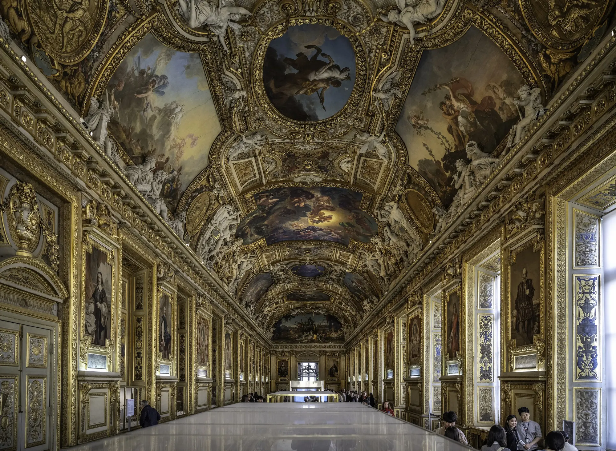 Galerie d’Apollon au Louvre